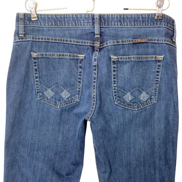 Wrangler Denim Jeans Shiloh Ultimate Riding Bootcut Women 11/12x30 36W Dark Wash - Picture 1 of 13